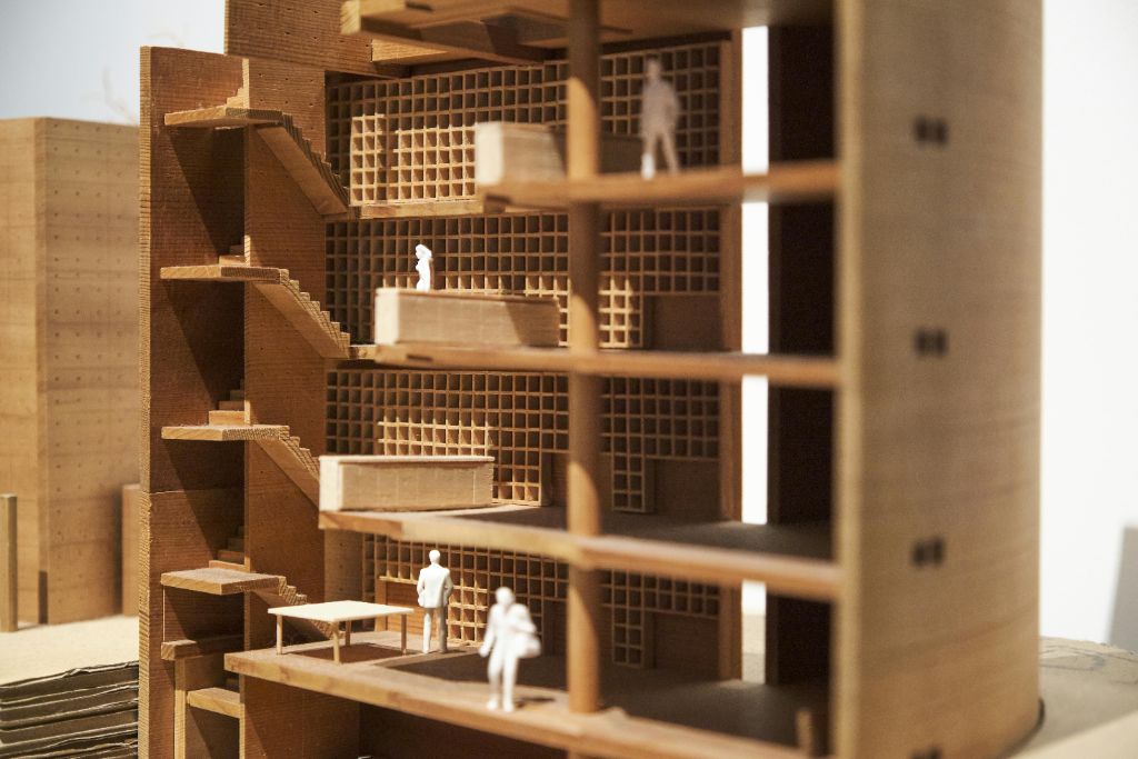 Architectural section model